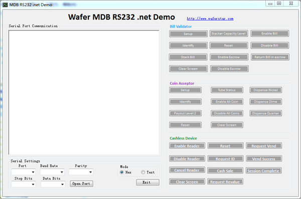 How to write mdb